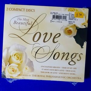 NWT- 2 Compact Disc's Love Songs